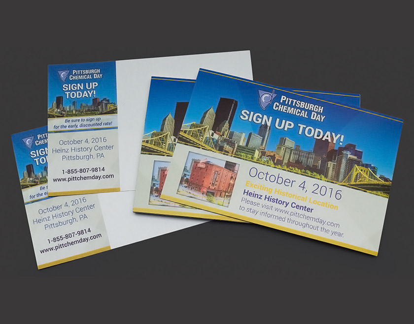 Pittsburgh Chemical Day Postcards